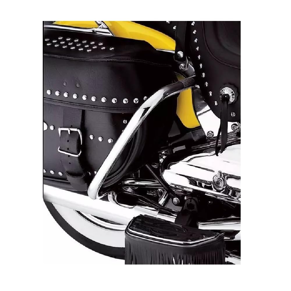 ☆いそ☆ Amazon | ハーレー純正 リアサドルバッグガード クローム